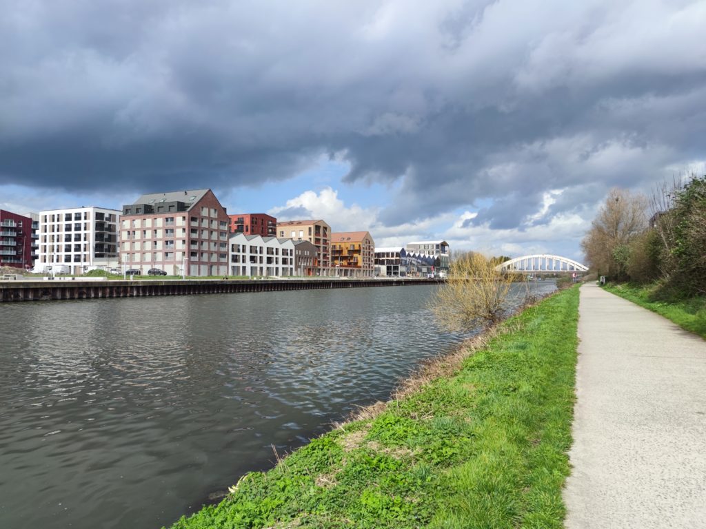 Le canal de la Deûle, Lille